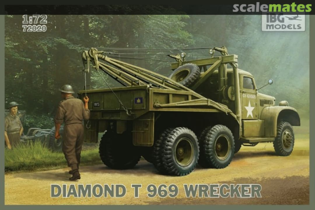 Boxart Diamond T 969 Wrecker 72020 IBG Models