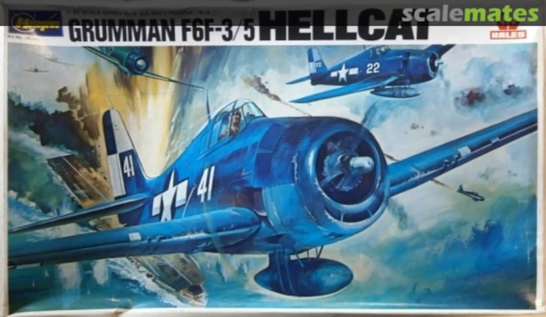 Boxart Grumman F6F-3/5 Hellcat JS-081 Hasegawa/Hales