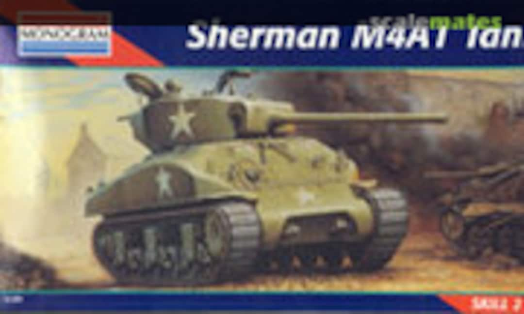 1:72 Sherman M4A1 Tank (Monogram 85-2321)