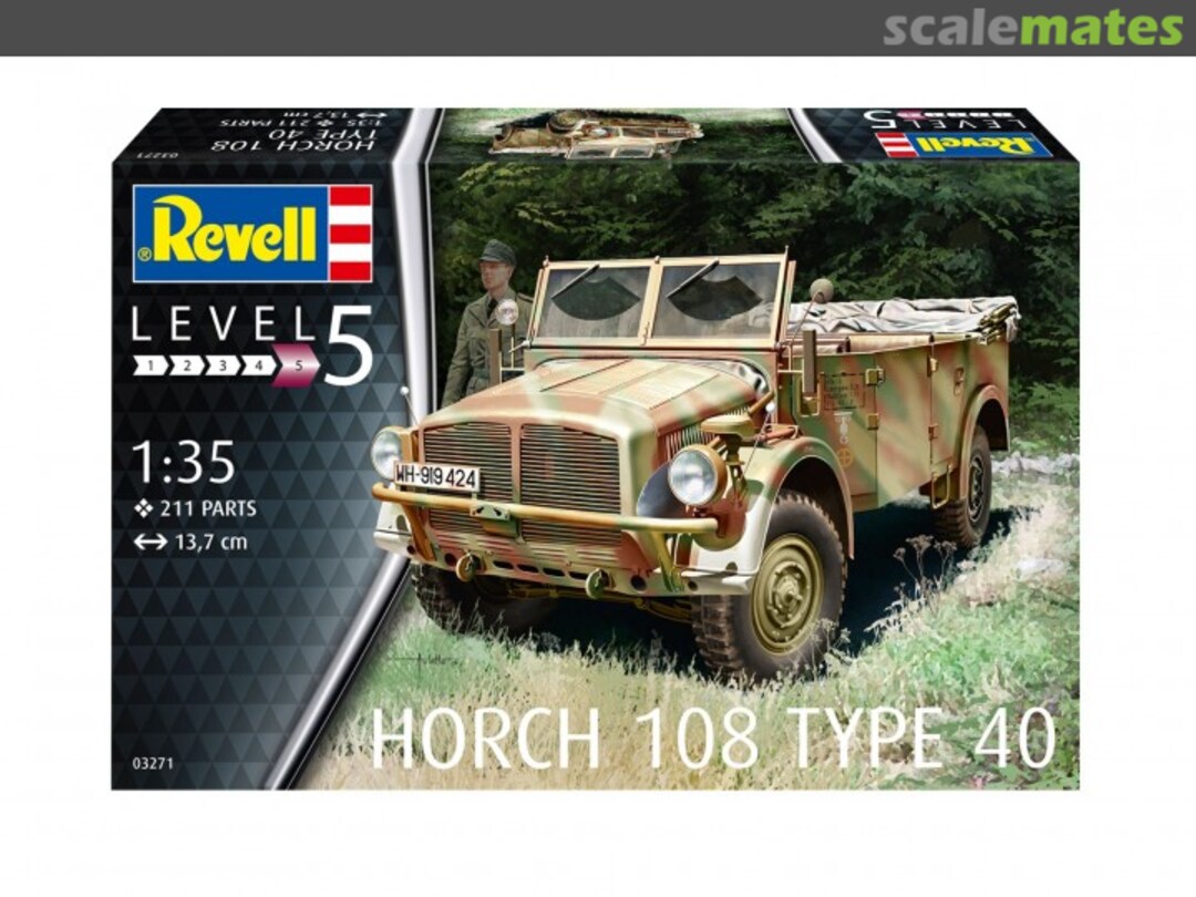 Boxart Horch 108 Type 40 03271 Revell