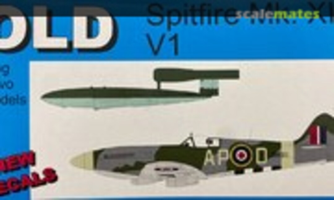 1:72 Spitfire Mk. XIV, V1 (OLD Frog Novo Models 002)