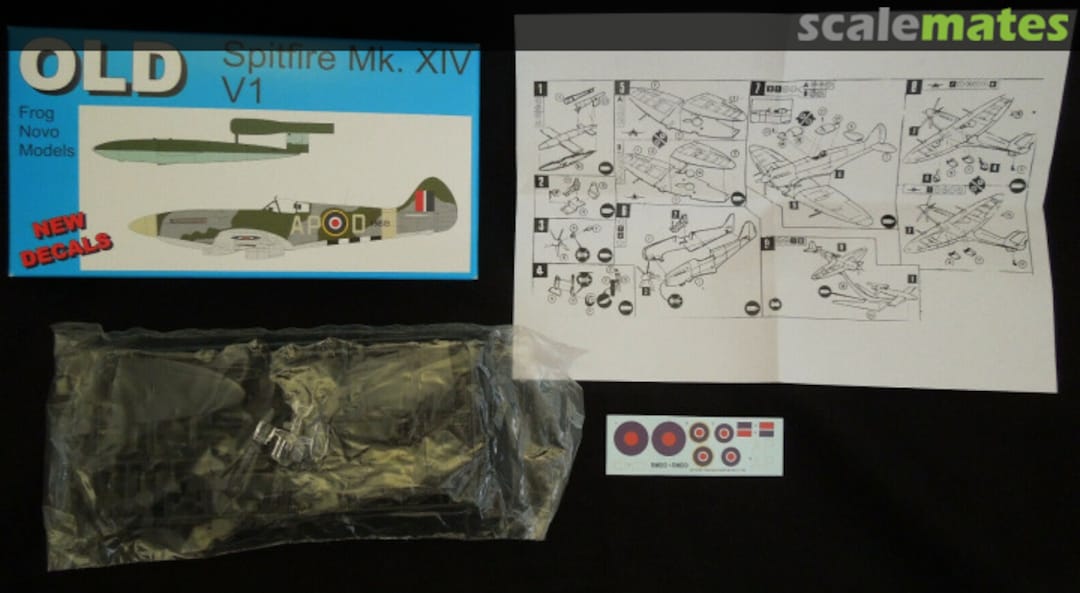 Contents Spitfire Mk. XIV, V1 002 OLD Frog Novo Models