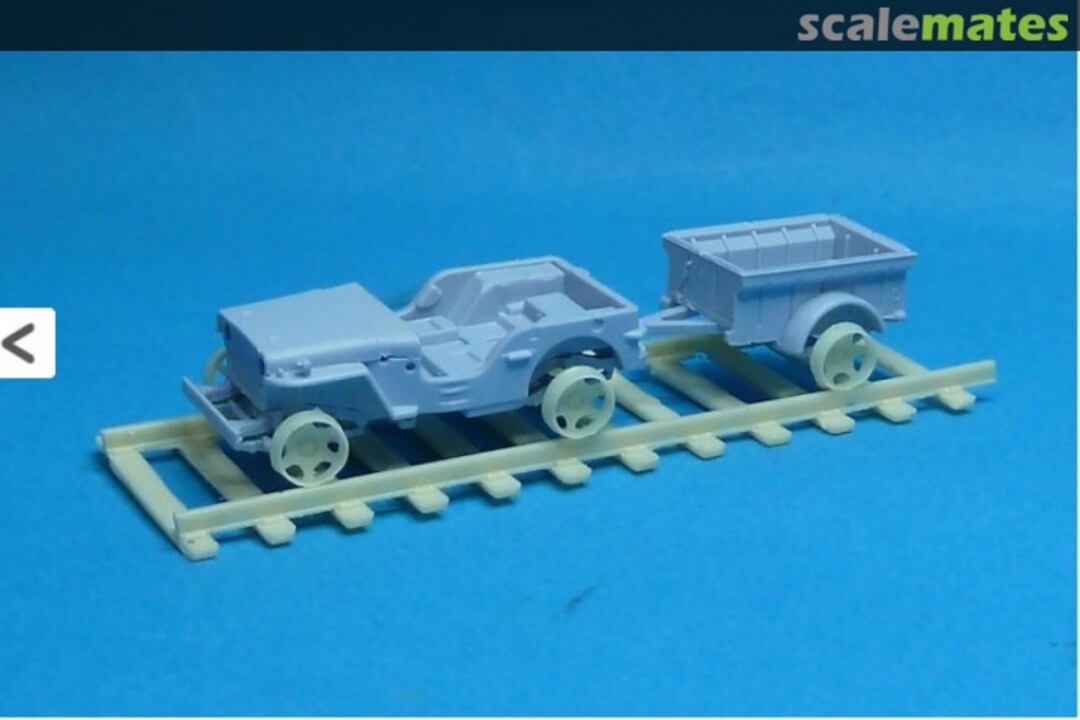 Boxart Railway Jeep conversion  GB Modelli