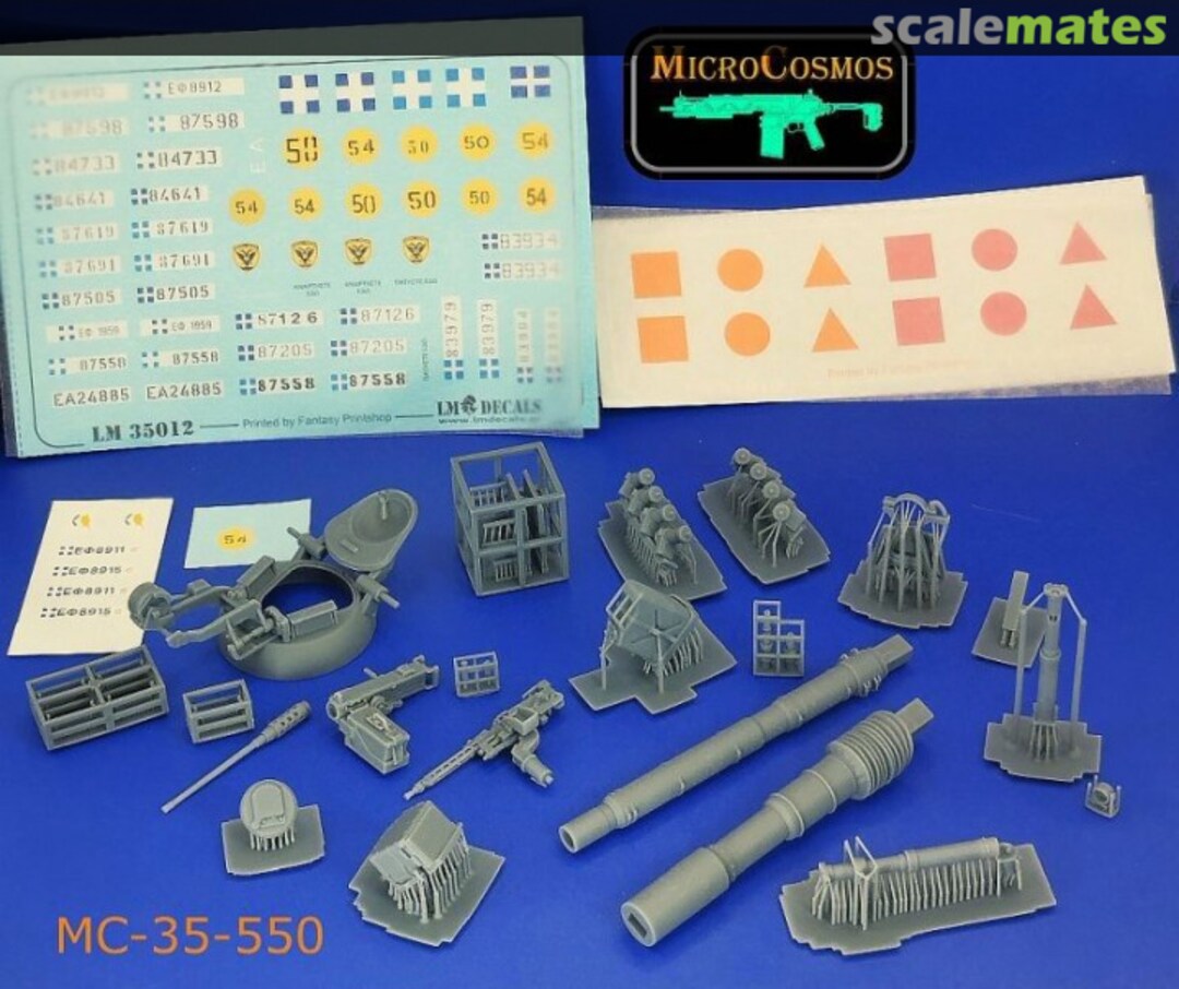 Contents Greek M48A5 MOLF conversion set MC-35-550 3D MicroCosmos