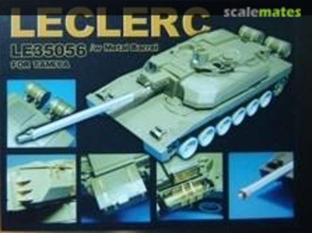 Boxart Leclerc Main Battle Tank w Metal Barrel LE35056 Lion Roar