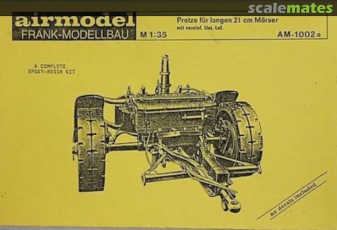 Boxart Protze für Langen 21 cm Mörser AM-1002a Airmodel