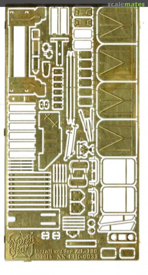 Boxart ZiL-130 SSM NS-43K-0033 North Star Models