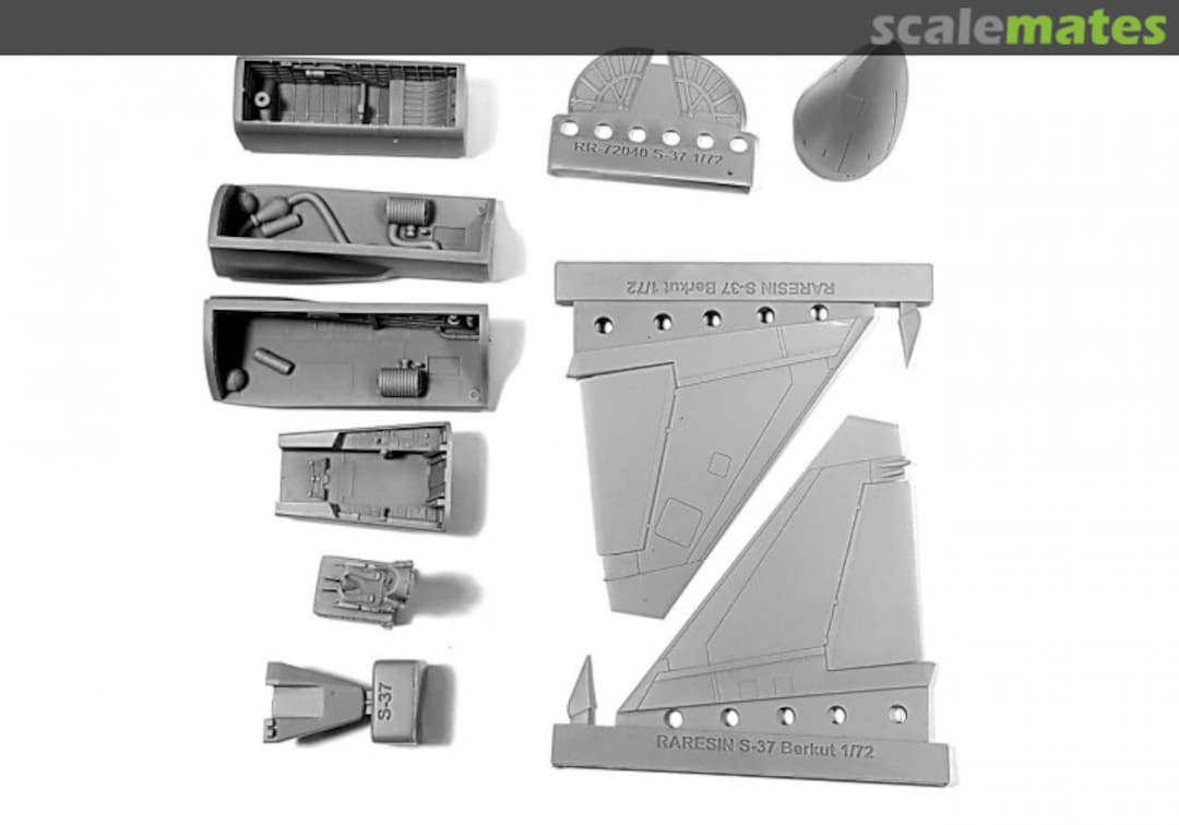 Contents Sukhoi S-37 correct set for Zvezda RR 72040 Prop & Jet