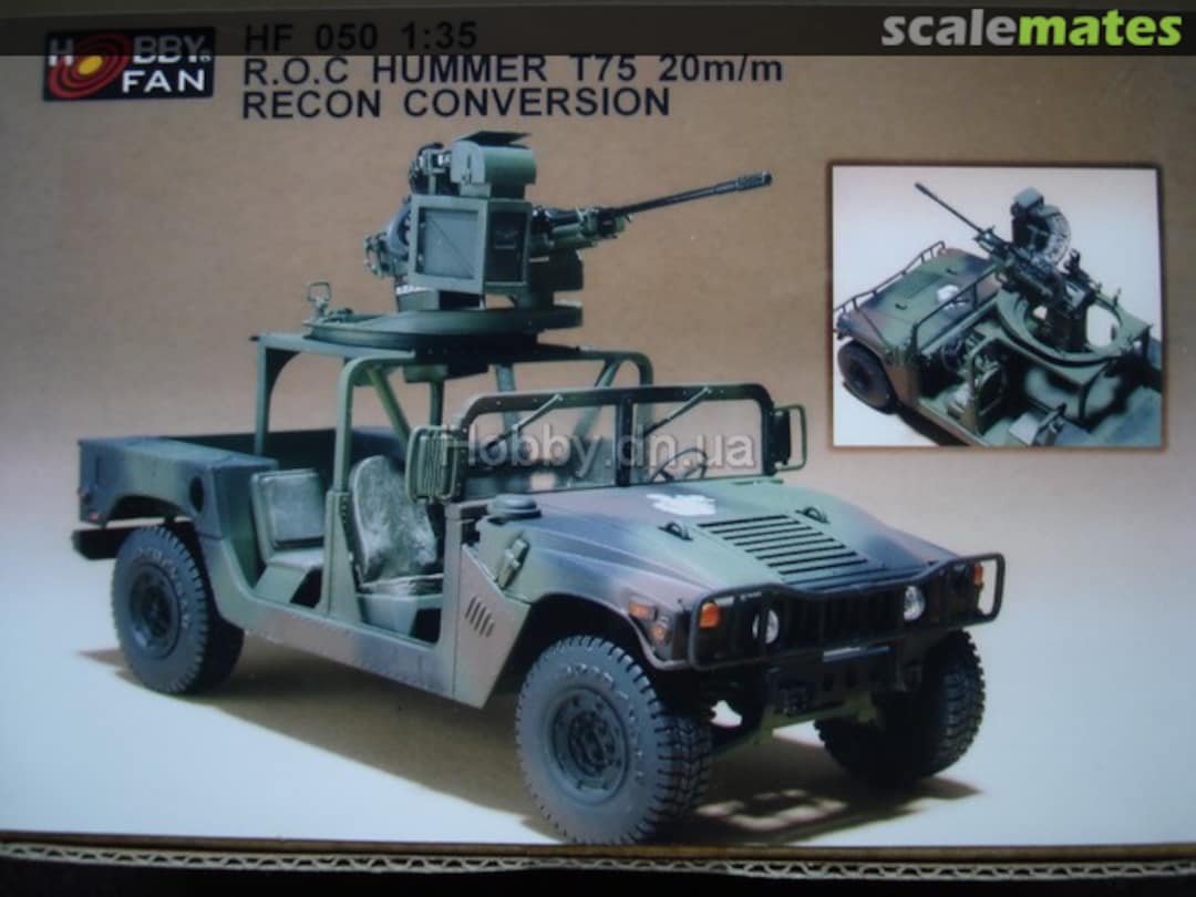 Boxart R.O.C Hummer T75 20m/m Recon Conversion HF050 Hobby Fan