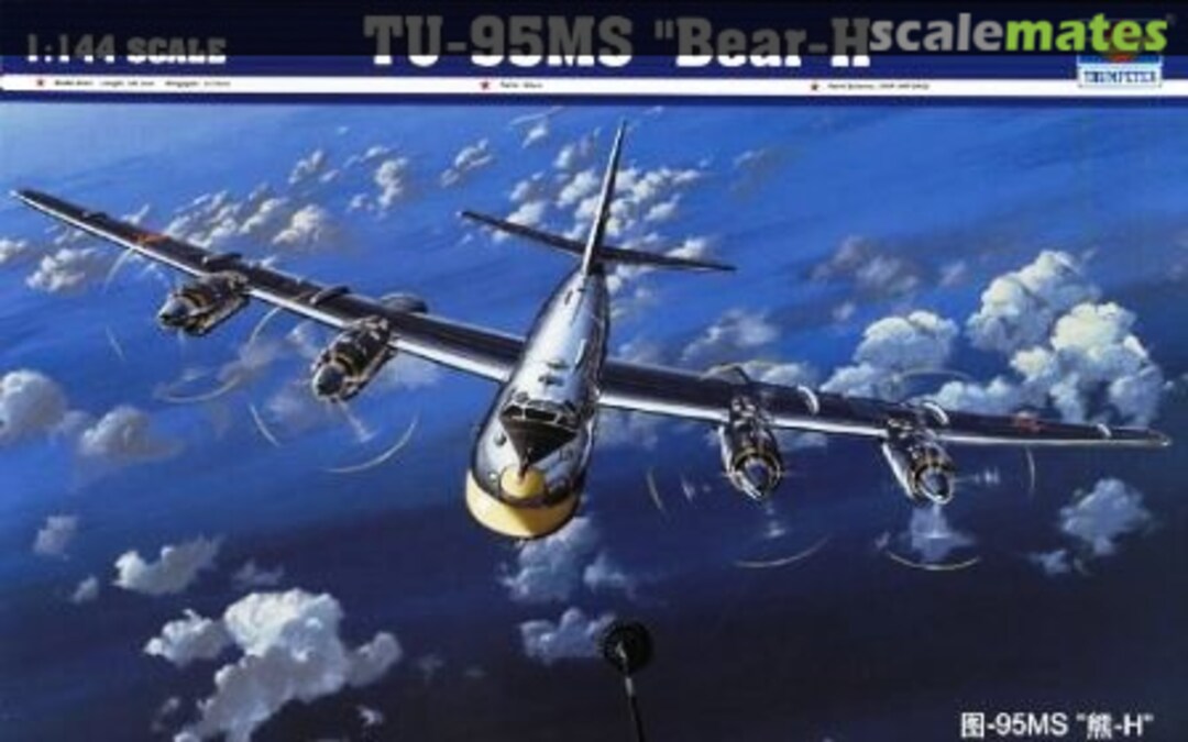 Boxart Tu-95MS "Bear-H" 03904 Trumpeter