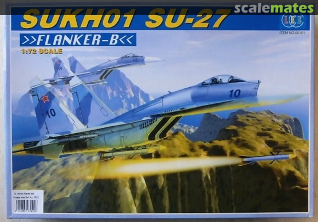 Boxart SUKHO1 Su-27 FLANKER-B 00101 CC LEE