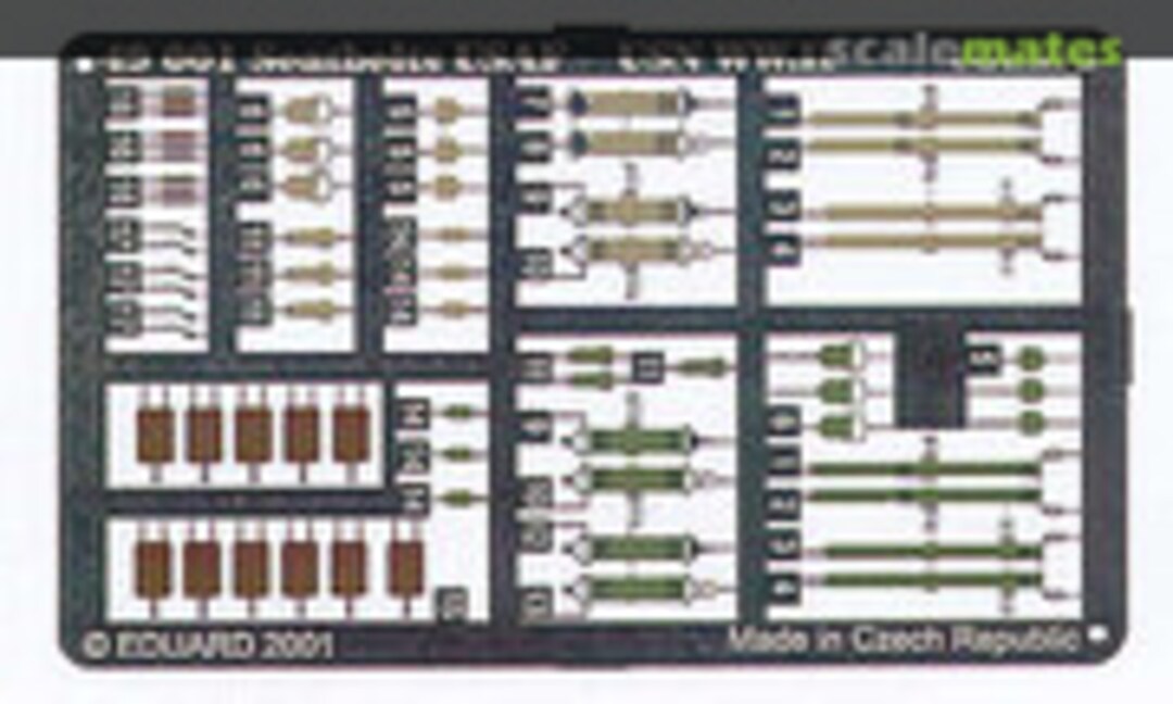 1:48 Seatbelts USAF &amp; USN WWII (Eduard 49001)