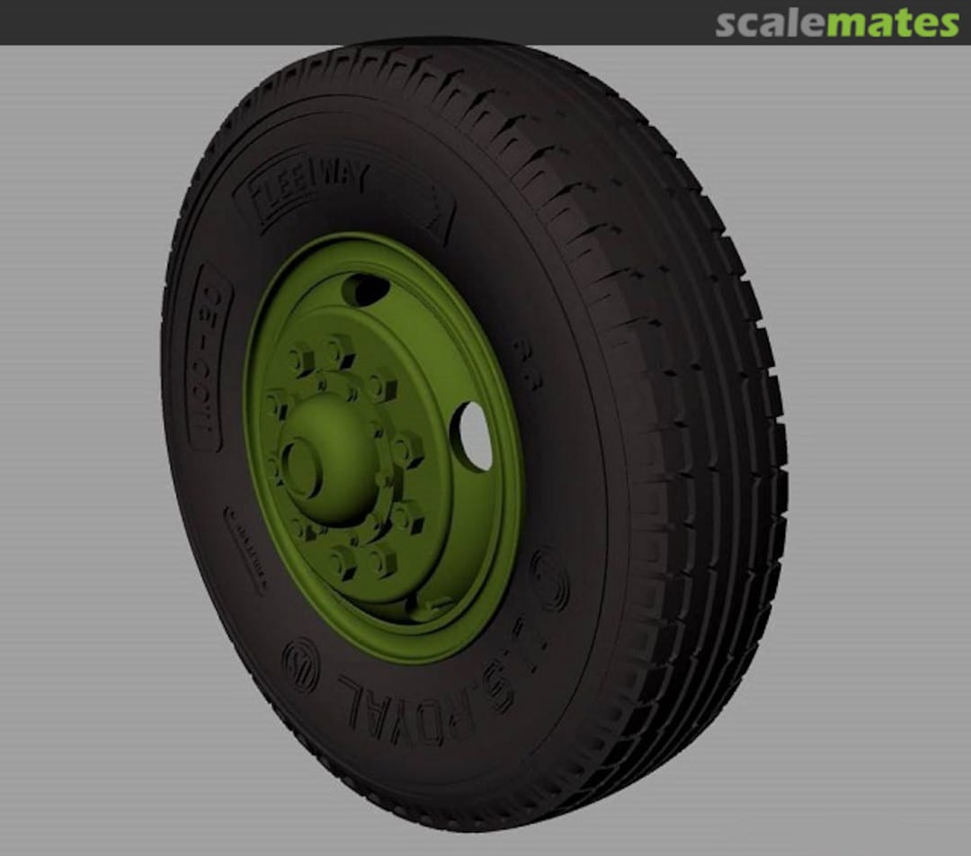 Boxart M54 Road wheels (U.S. Royal commercial pattern) RE35-567 Panzer Art