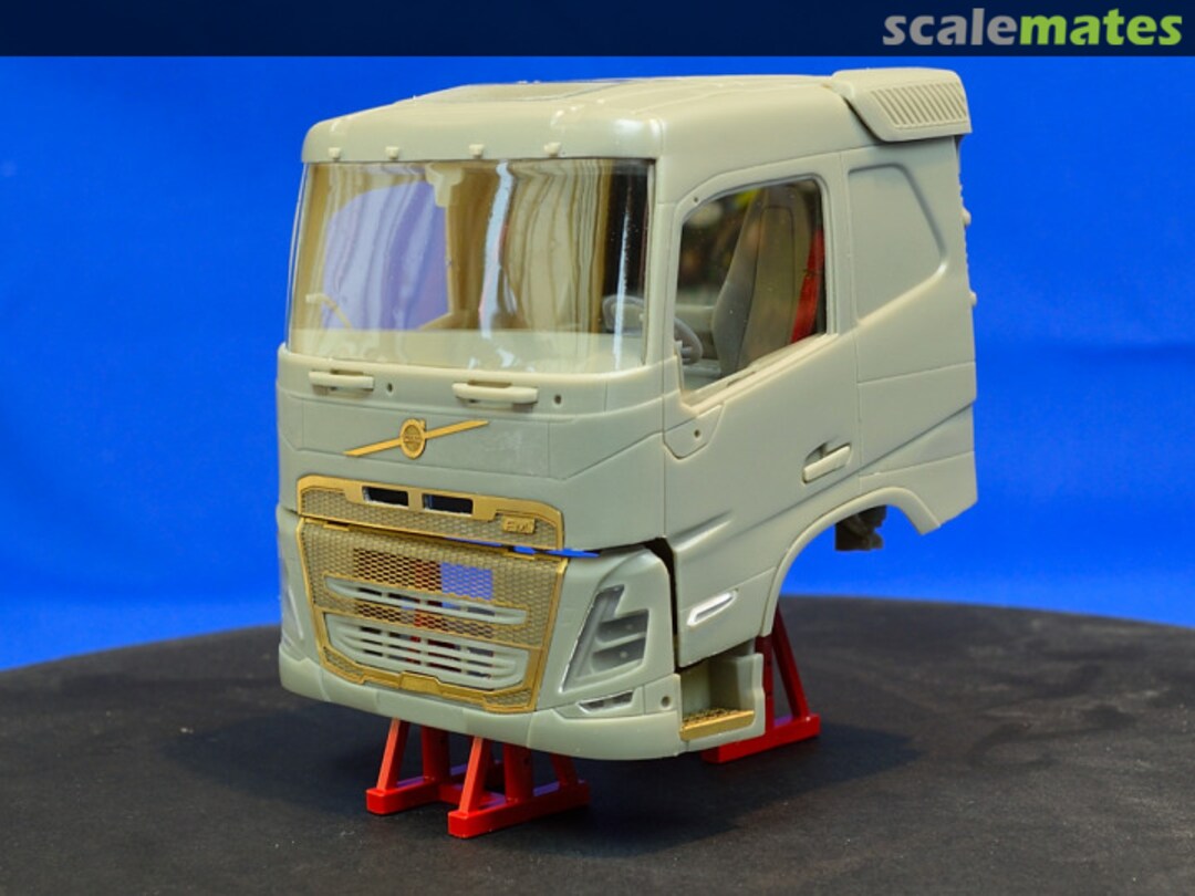 Boxart Mid-range Swedish truck, sleeper cab, flat roof ANMT-120 A&N Model Trucks