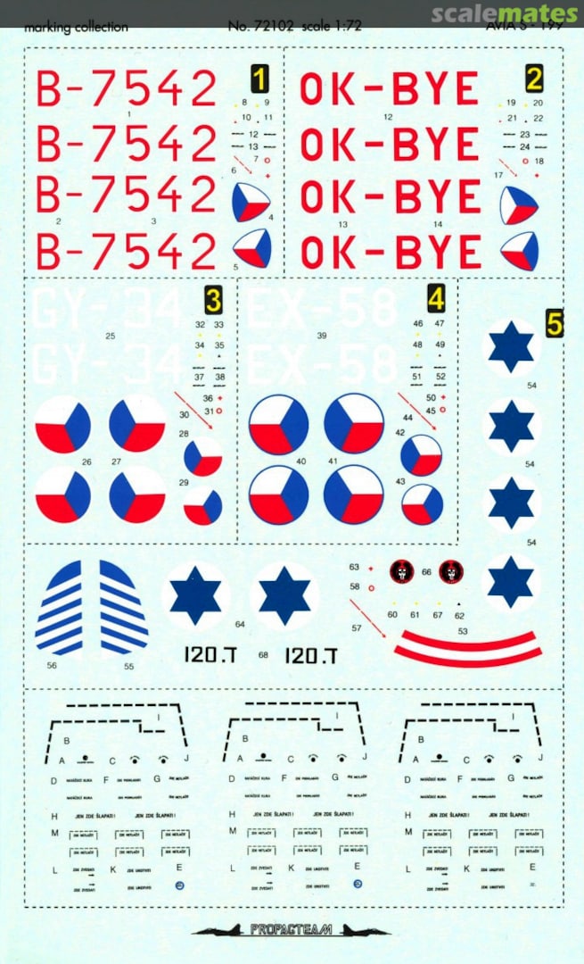 Contents Avia S-199 72102 Propagteam