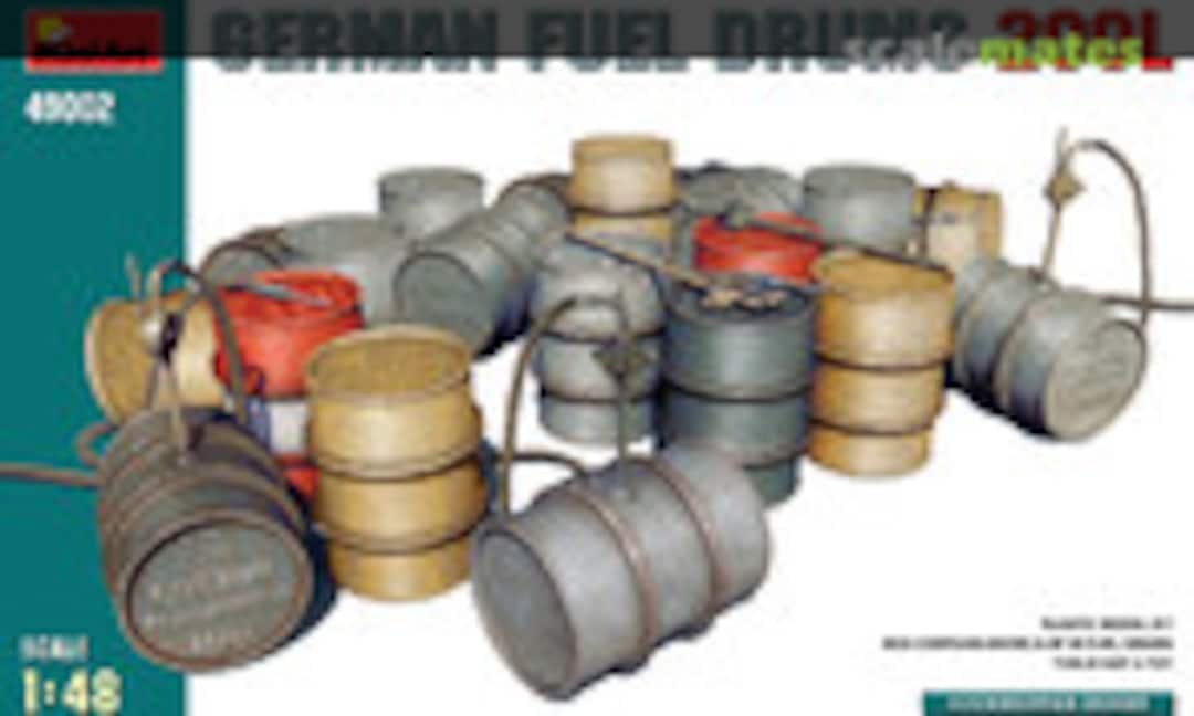 1:48 German Fuel Drums 200l set (MiniArt 49002)