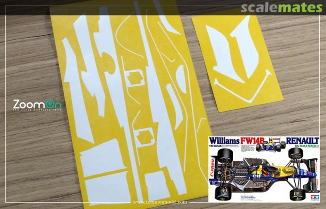 Boxart Williams FW14B - Painting masks ZD159 ZoomOn