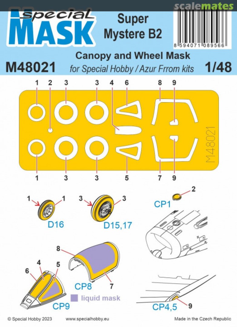 Boxart Super Mystere B2 M48021 Special Mask