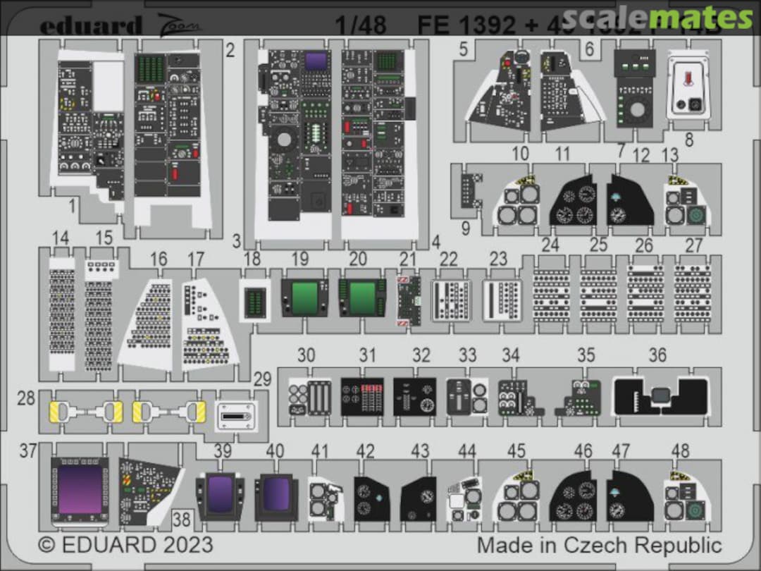 Boxart F-14B FE1392 Eduard