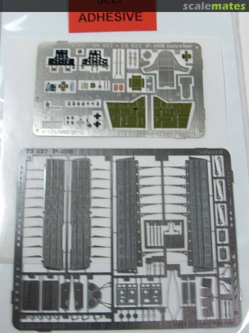 Boxart P-40B S.A. 73427 Eduard