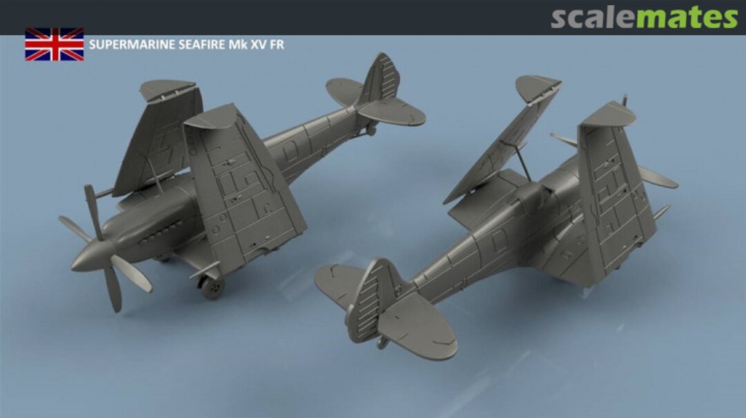 Boxart Supermarine Seafire Mk.XV FR folded wings - 3D printing (5 pcs) 3D700378 L'Arsenal