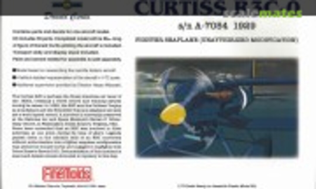 1:72 Curtiss R3C-0 (Fine Molds F2J)