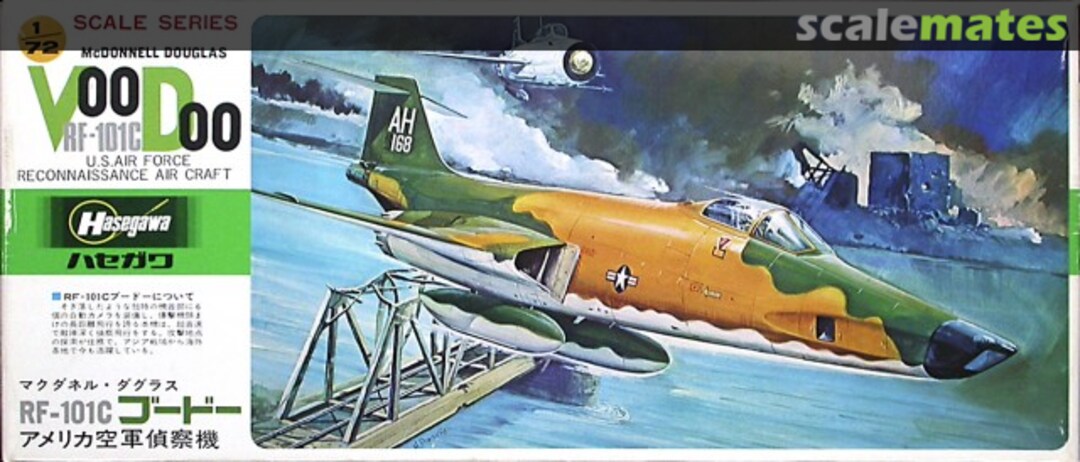 Boxart McDonnell Douglas RF-101C Voodoo D9 Hasegawa