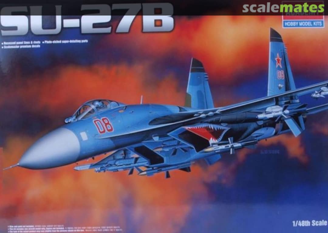 Boxart Su-27B 12270 Academy