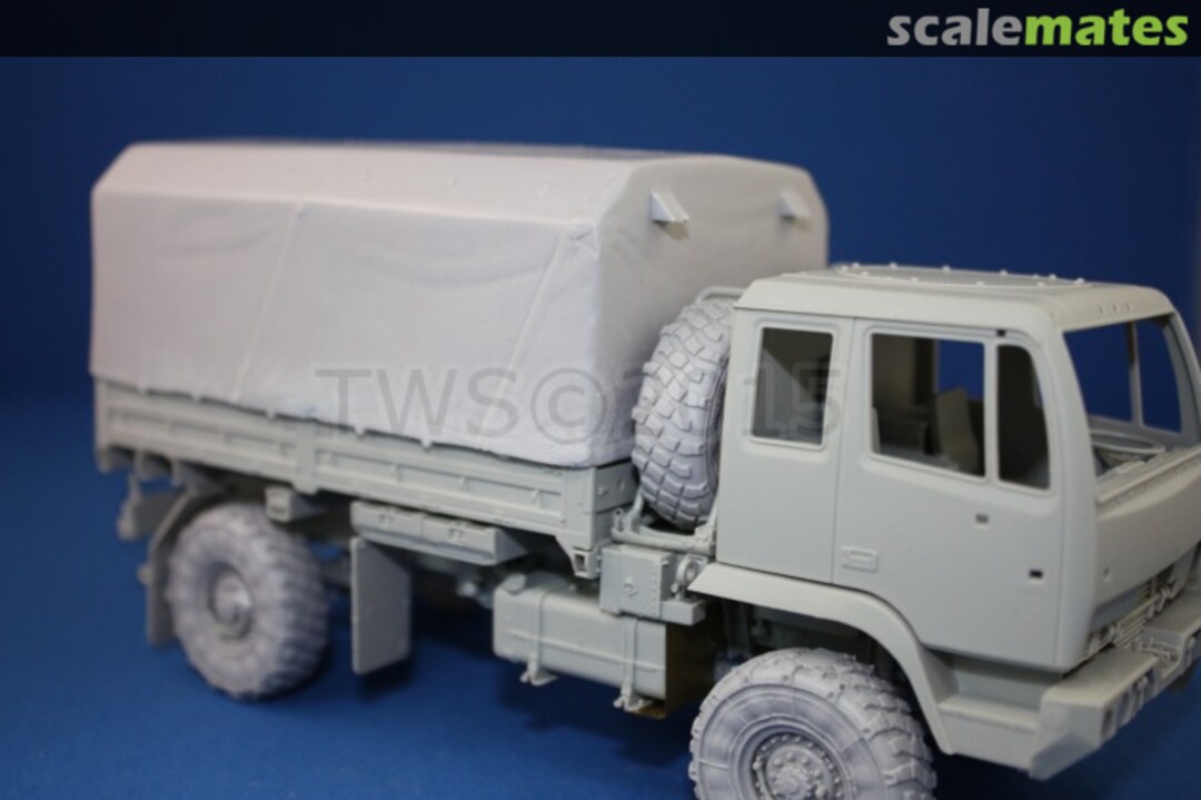 Boxart M1078 Canvas Cargo Cover Closed TWS 350132 Tank Workshop