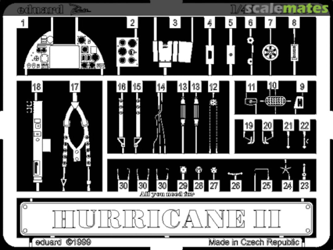 Boxart Hurricane II FE108 Eduard