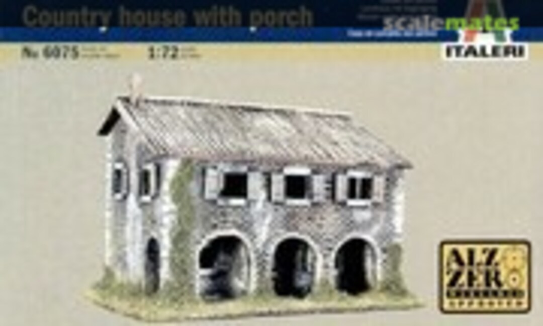 1:72 Country house with porch (Italeri 6075)