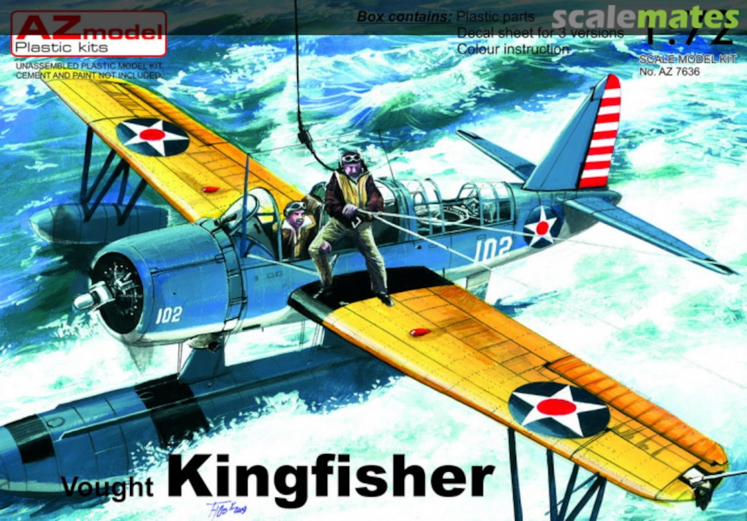 Boxart Vought Kingfisher AZ7636 AZmodel