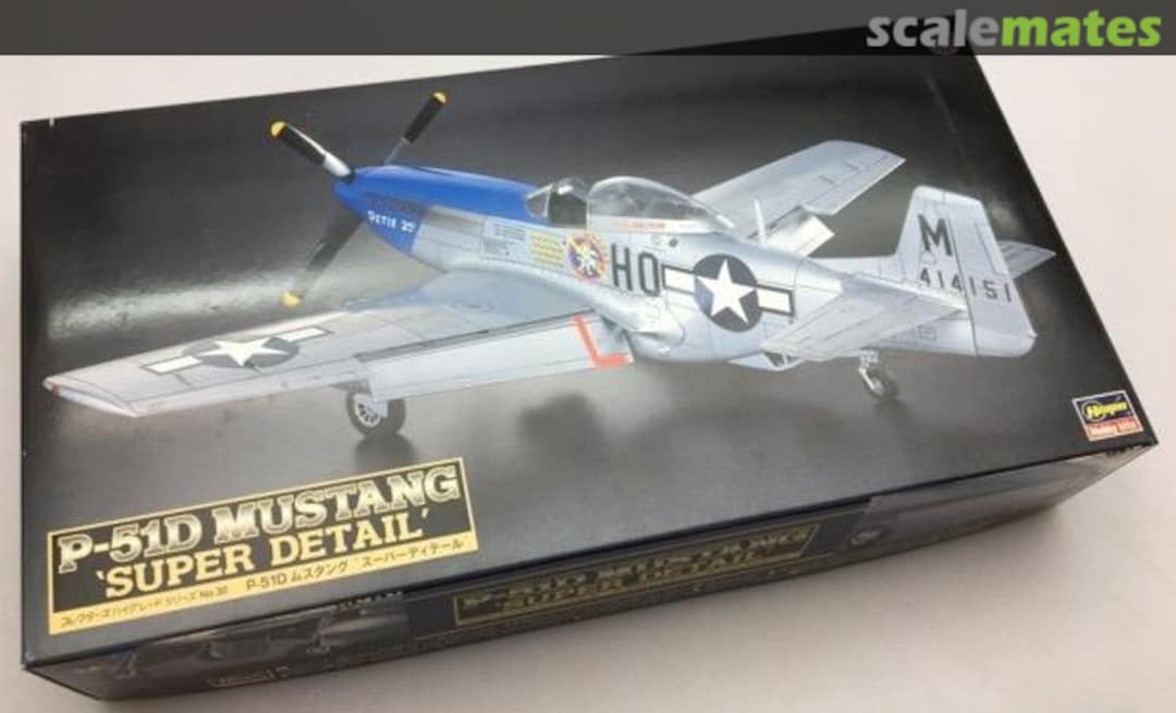 Boxart P-51D Mustang `Super Detail´ 51030 Hasegawa