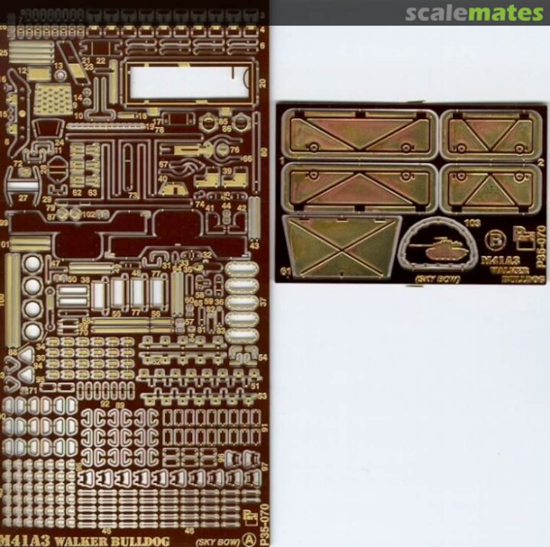 Boxart M41A3 Walker Bulldog P35-070 Part