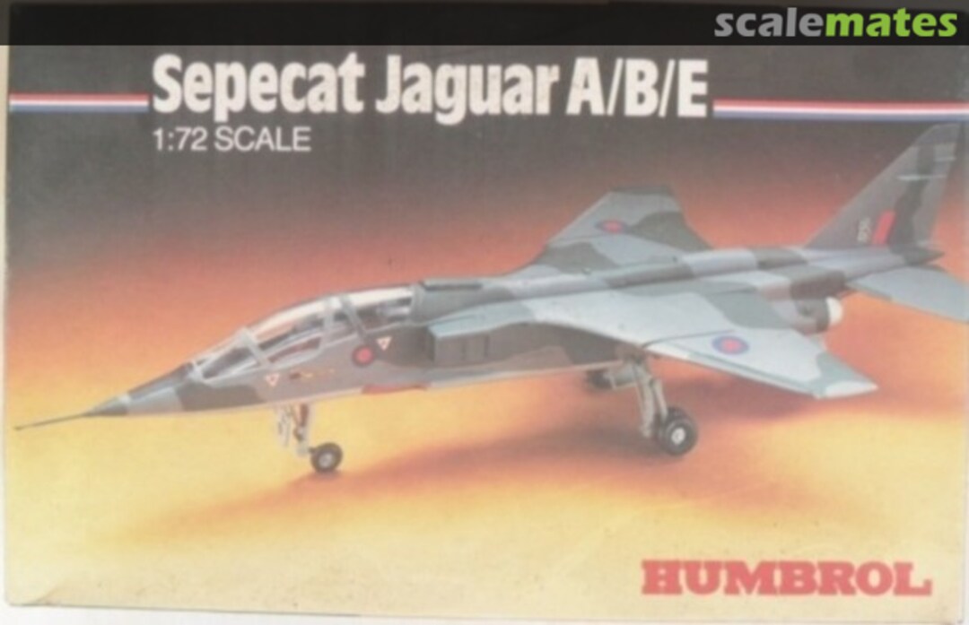 Boxart Sepecat Jaguar A/B/E HK72005 Humbrol