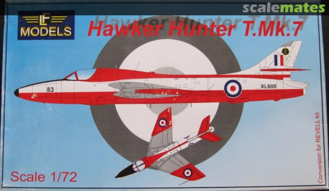 Boxart Hawker Hunter T.mk.7 7293 LF Models