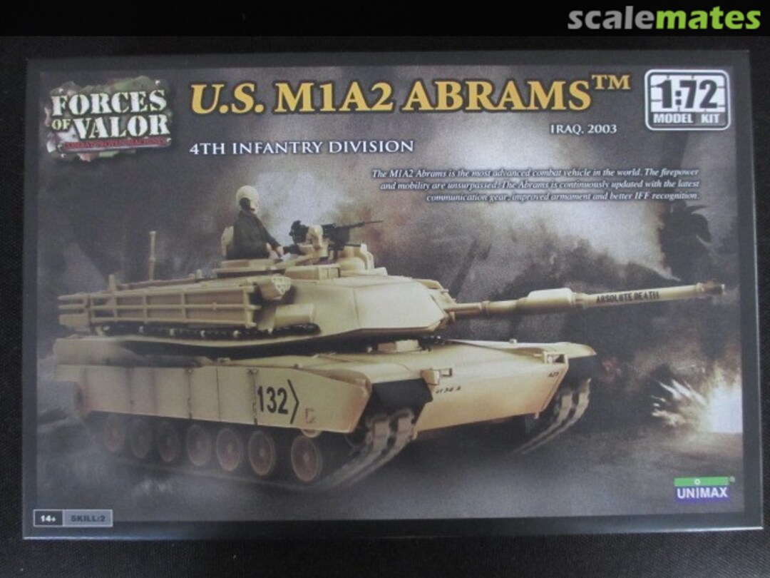 Boxart U.S. M1A2 Abrams 87015 Forces of Valor