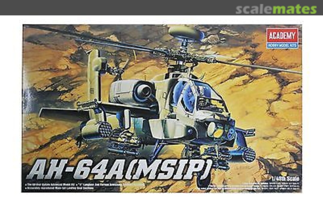 Boxart AH-64A Apache 12262 Academy