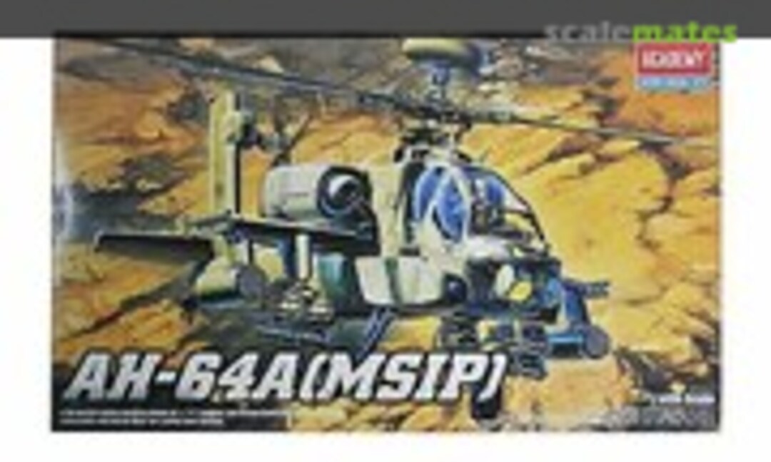 1:48 AH-64A Apache (Academy 12262)