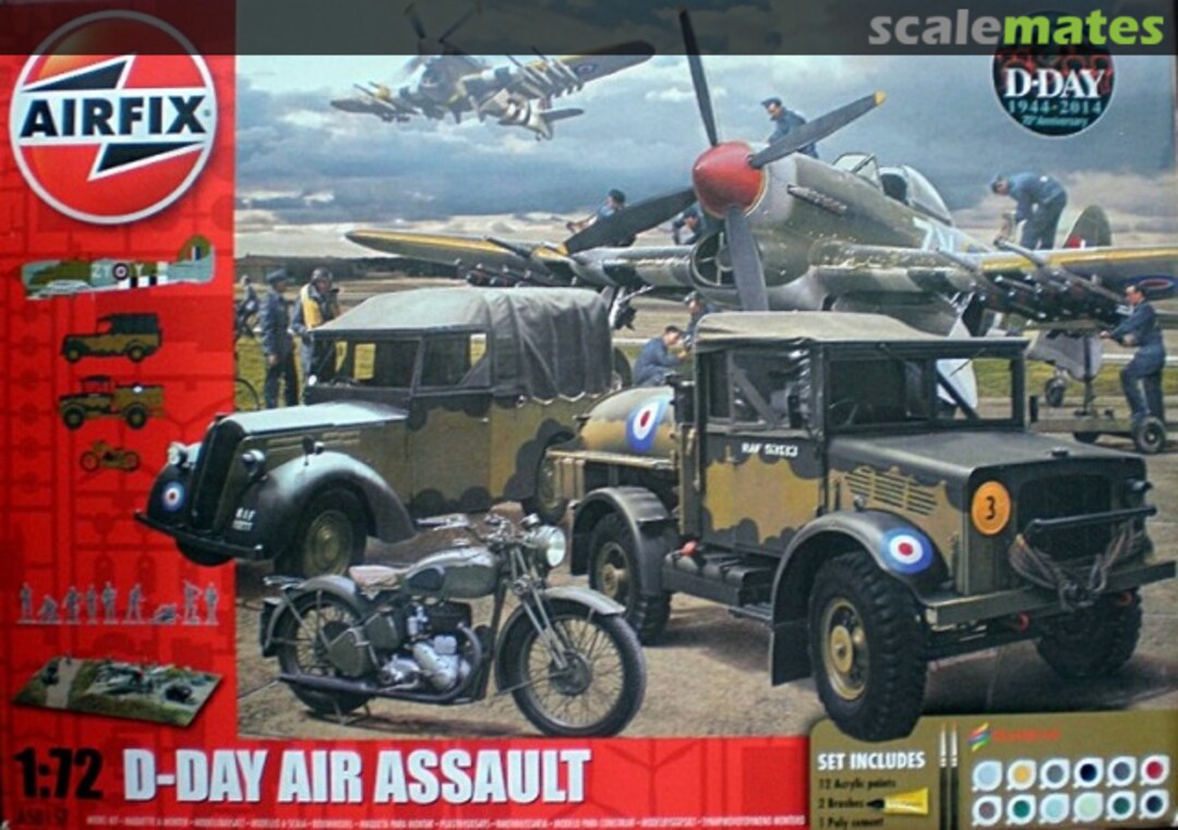 Boxart D-Day Air Assault A50157 Airfix