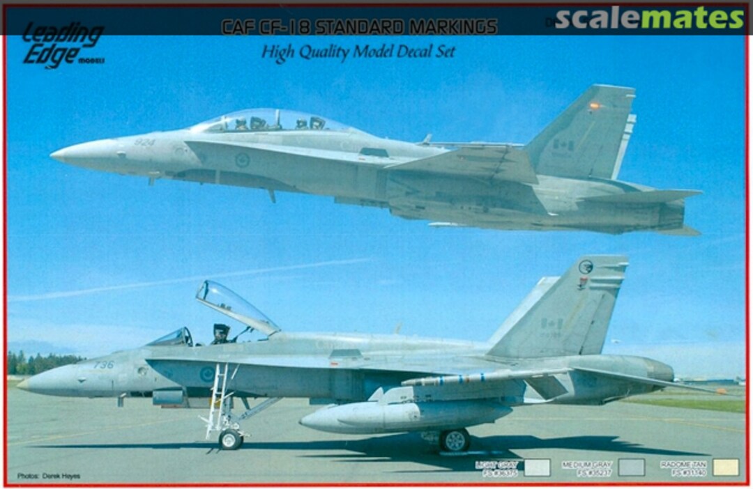 Boxart CAF CF-18 Standard Markings 48.62 Leading Edge