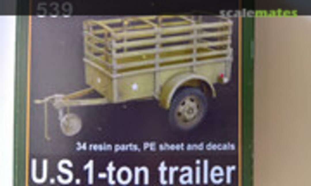 U.S.1-ton trailer Ben Hur (PlusModel 539)