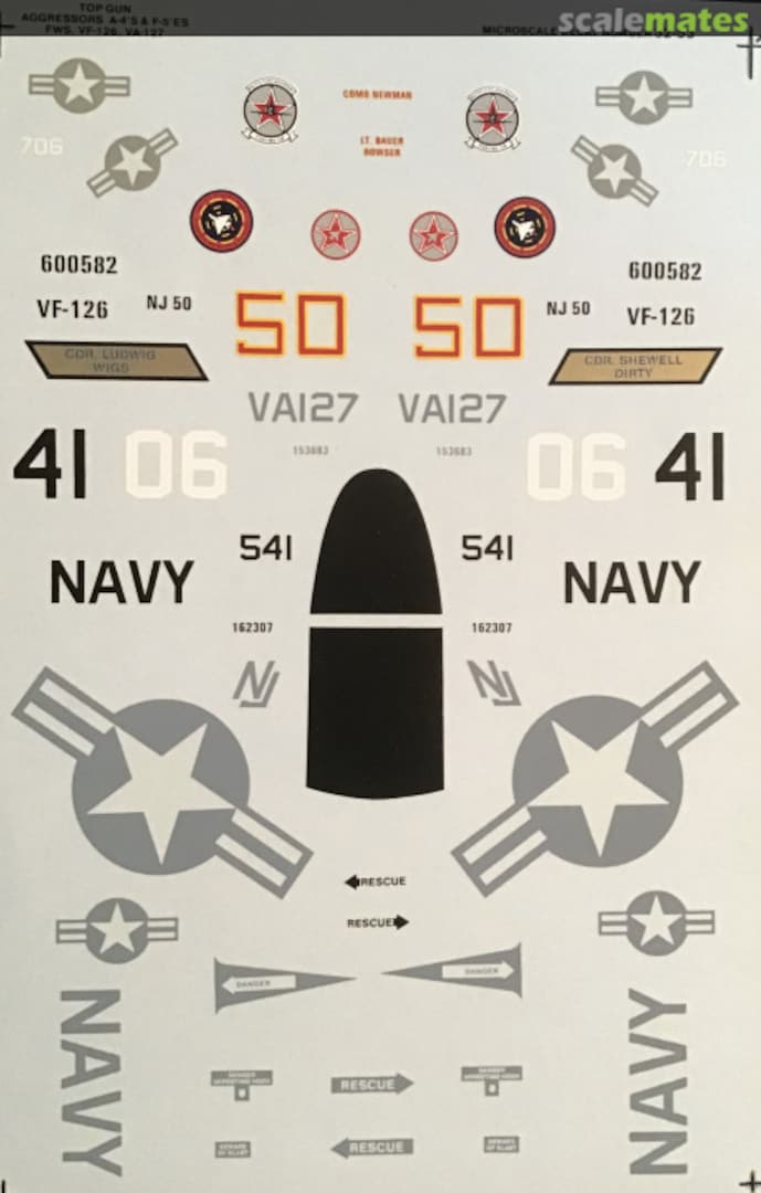 Boxart Top Gun Aggressors 32-53 Microscale