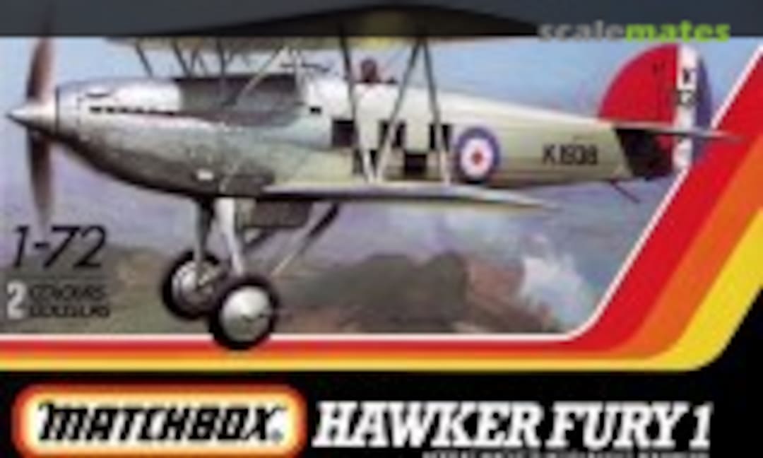 1:72 Hawker Fury 1 (Matchbox PK-1)