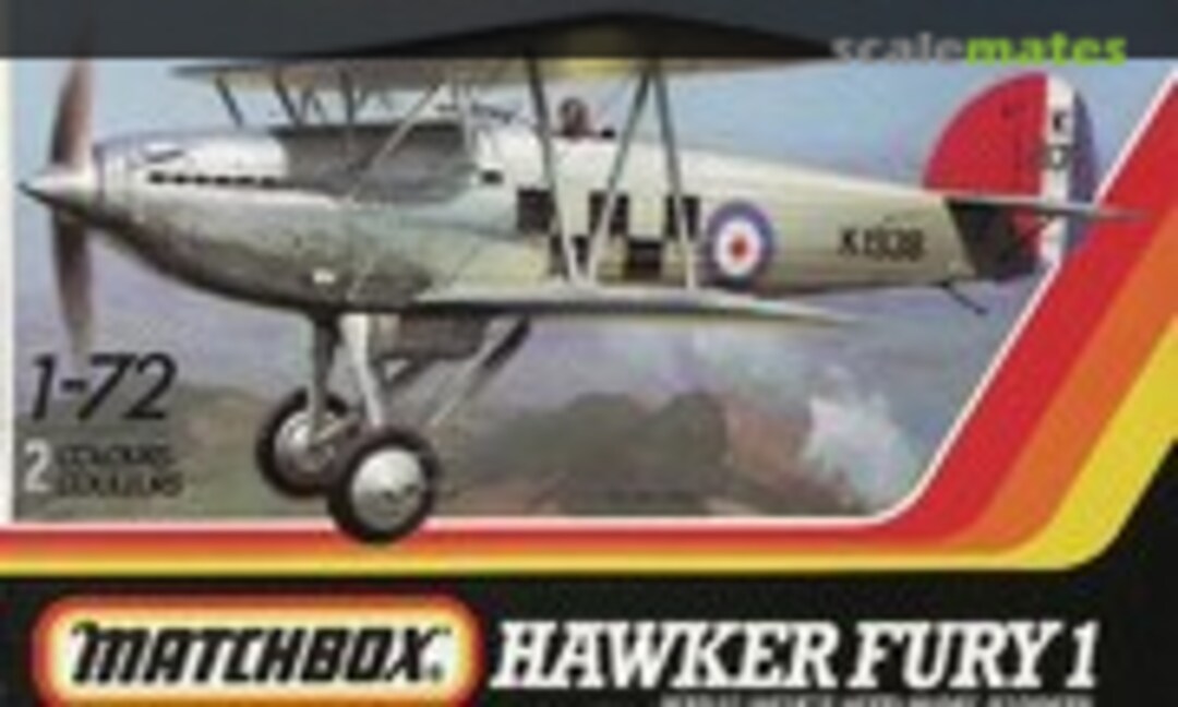 1:72 Hawker Fury 1 (Matchbox PK-1)