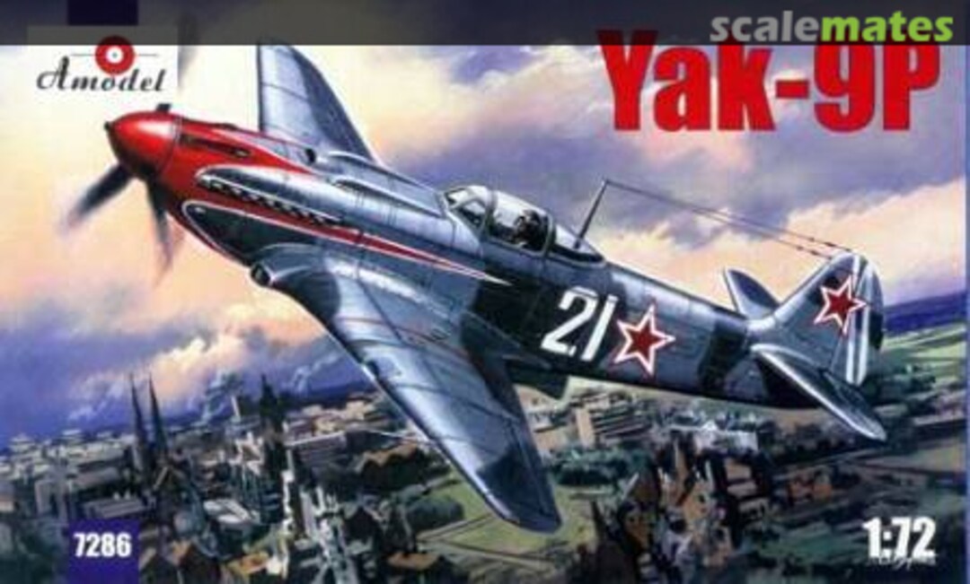 Boxart Yak-9P 7286 Amodel