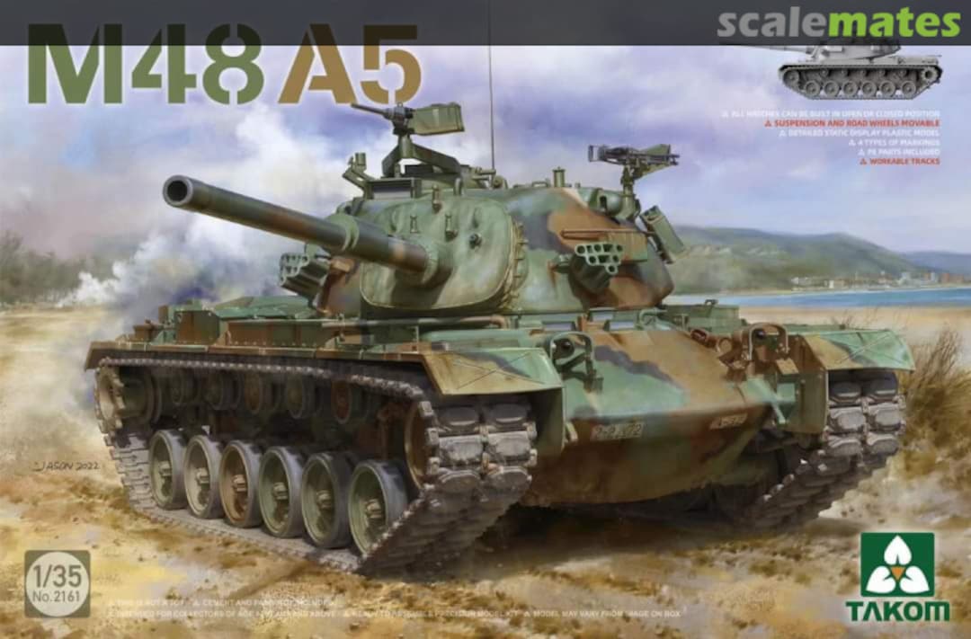 Boxart M48A5 2161 Takom