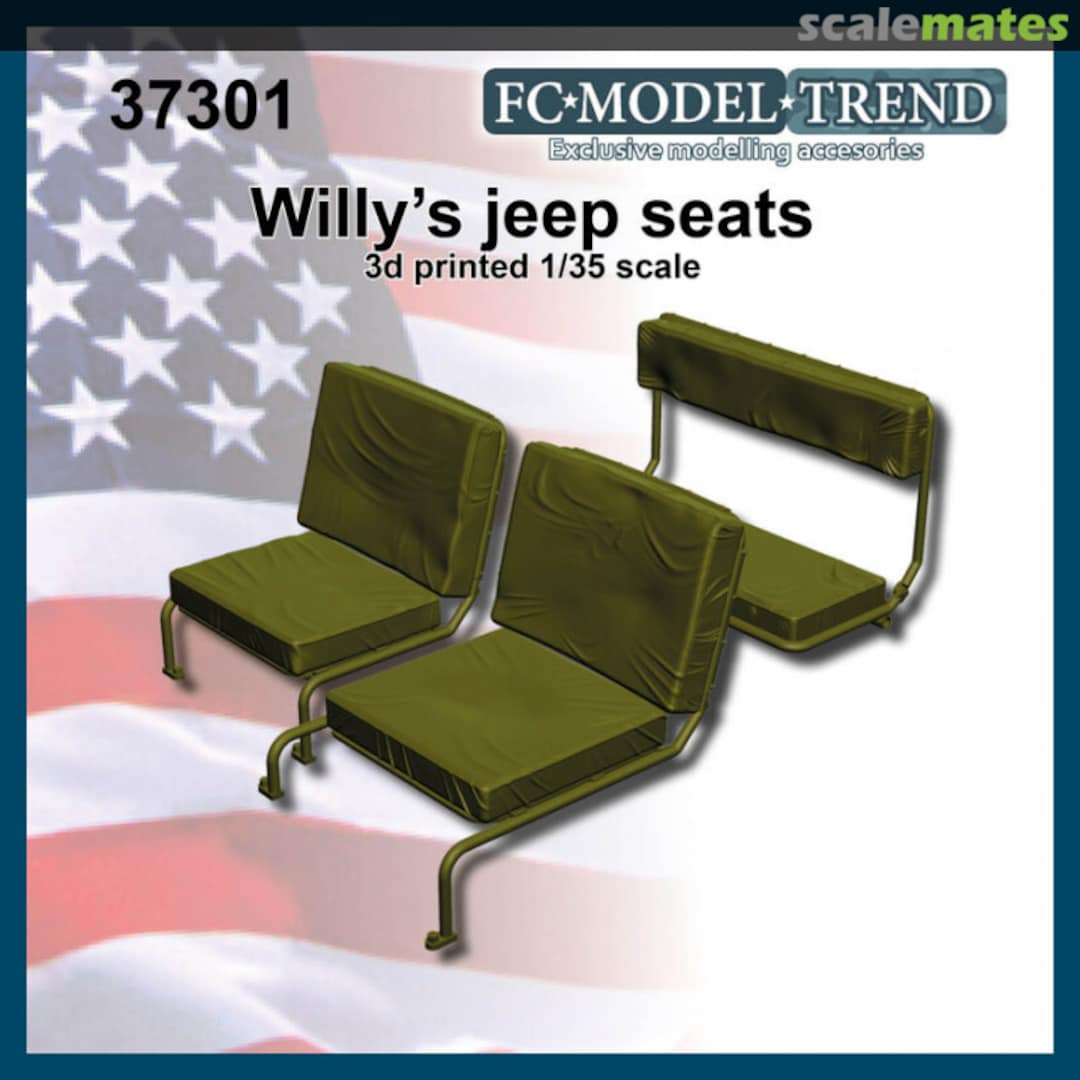 Boxart Willy's jeep seats 37301 FC Model Trend