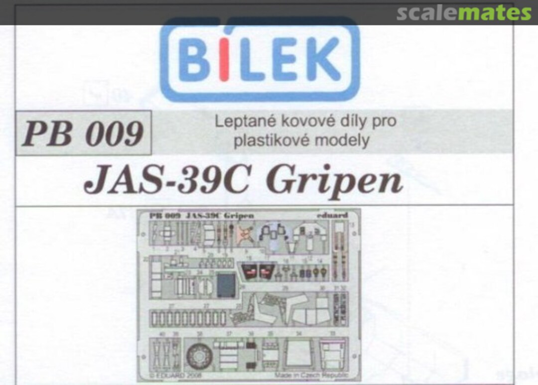 Boxart Saab JAS-39C Gripen PB 009 Bilek