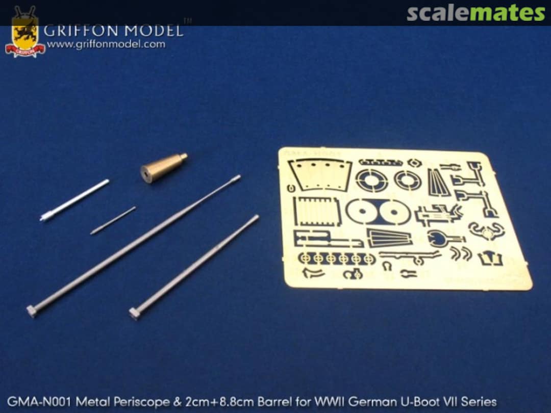 Boxart Periscope & Barrels for U-Boote Type VII Series GMA-N001 Griffon Model
